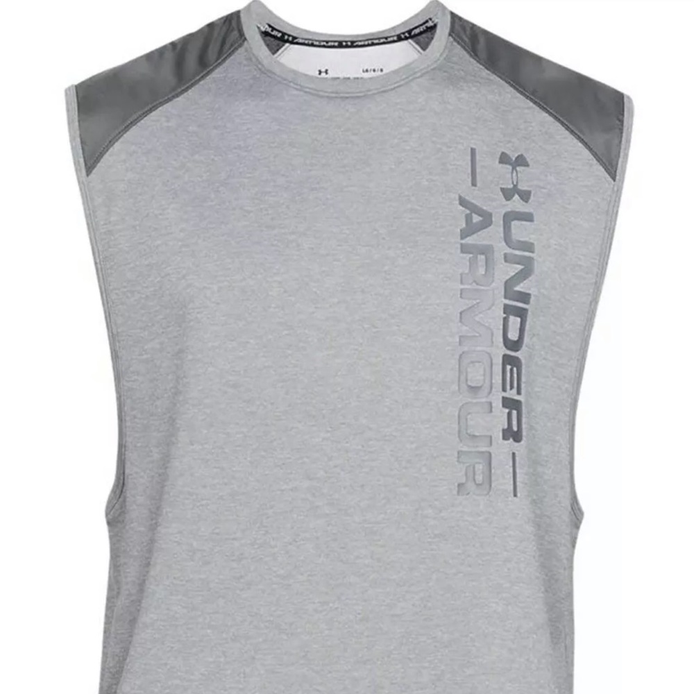 Under Armour Men's Large UA MK-1 Terry Sleeveless Tank Top